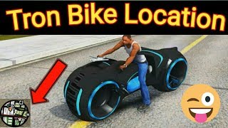 GTA San Andreas Secret TRON Bike Location! (Secret Place)