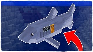 ? COMO VIVIR DENTRO DE UN TIBURÓN EN MINECRAFT!