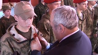 В Черняховске Франц Клинцевич поздравил военнослужащих с Днём ракетных войск и артиллерии