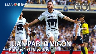 Gol de J. Vigón | Pumas 1 - 0 Monterrey | Liga BBVA MX - Clausura 2020  - Jornada 3
