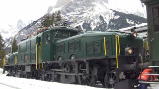 [HD] Ce 6/8 III 14305--- An die Belle Epoque Kandersteg--- 22.01.2012