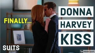 Donna Harvey Kiss | Dorvey | Suits Season 7 Best TV Moments