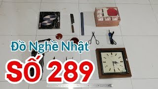 Đồ Nghề Nhật số 289 - Đồng hồ, Cắt móng USA, khui Ý, mỏ hàn, dao thép, bình trà, kéo, bình nhiệt.