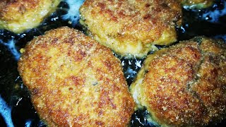 Котлеты из овсяных Хлопьев и Баклажанов. МЕГА ВКУСНО