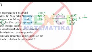 Prediksi UNBK Matematika IPS 2019-Peluang Kejadian