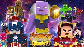 Minecraft Adventure - THE AVENGERS INFINITY WAR!!!