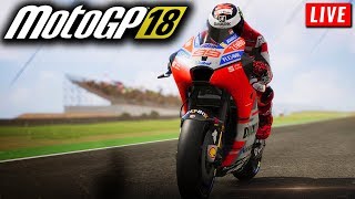 MotoGP 18 Live Stream | LAUNCH DAY STREAM FOR MOTOGP 2018 GAME (PC Gameplay)