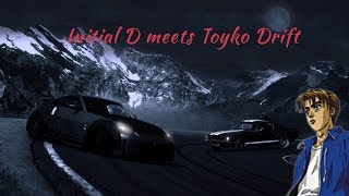 I put Night of Fire over Toyko Drift Last Race (Initial D Remix)