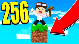 МАЙНКРАФТ НО ВЫЖИВАНИЕ НА 256 ВЫСОТЕ В ОДНОМ БЛОКЕ #1! КАК ПРОЙТИ MINECRAFT