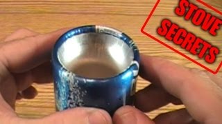 How To Make A Rolled-Edge Aluminum Bottle Stove