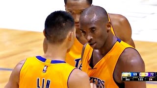 Jeremy Lin林書豪-10/06/2014 Preseason Lakers vs Nuggets 湖人vs金塊