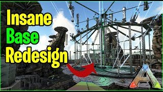 THE MOST INSANE BASE Redesign Tour - Official PvP  - Ark Survival Evolved Gameplay