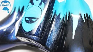 Havok Skulls & SubZero Custom Xbox 360 Controllers Hand Airbrushed by ProModz.com