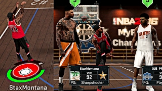 NBA 2K17 MyPark - FIRST PARK TEST ON PATCH 9! DID THEY PATCH MY HALF COURT GREENS?!?