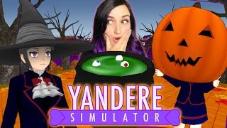 Brewing A Love Potion for Senpai | Yandere Simulator HALLOWEEN Mod