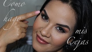 Como hago mis cejas | Mytzi Cervantes