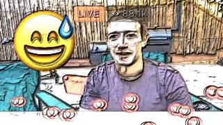We Are Number One but every time they say one the "ZUCC" clip play but gets more distorted everytime