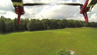 DJI F550 + Zenmuse H3 2D + Naza V2 with GPS - Test Flight 2