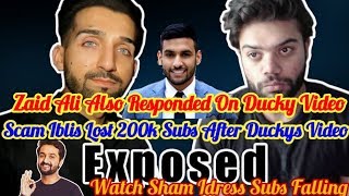SHAM IDREES Lossing Subs Live After DUCKY BHAI's Video | TOP 12 PAKISTANI CHANNEL LIVE SUB