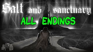 Salt And Sanctuary All Endings - Salvation & Dominion PS4