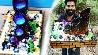 Making A Simple Water Fountain | ഒരു കുഞ്ഞൻ വെള്ളച്ചാട്ടം  | M4 Tech |