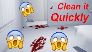 Clean Your Room Before Cops Arrive - Painted Red Gameplay