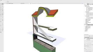 Archicad 21 Tutorial Treppen Deckenlöcher Geländer