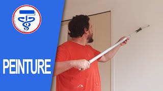 Comment peindre à la perche et au rouleau un mur