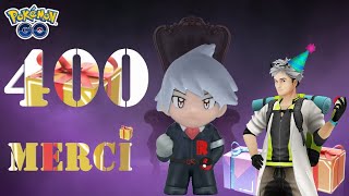 Pokemon Go - Review de compte Kodaline : Le cadeau pour les 400 abonnés !