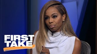 Josina Anderson analyzes Cam Newton's 'female' comment to reporter | First Take | ESPN