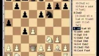 Kramnik - Topalov World Championship Match 1  (Ouverture catalane, 2006)