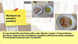 spiedini di gamberi
