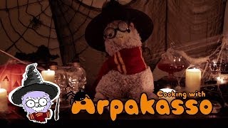 Cooking With Arpakasso! Salted Caramel Chocolate Spiderweb Tarts