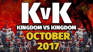 Lords Mobile - Oct 2017 KvK - 12M Kills & 119M Solo Points