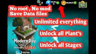 How to hack Plant vs Zombies 2 *100 % working* no root & human verification