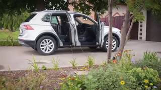Накладки на внутренние пороги дверей Volkswagen Tiguan (russ-artel.ru)