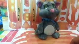 Игрушка-повторюшка кот Том (Talking Tom Cat) - маленький, 17 см