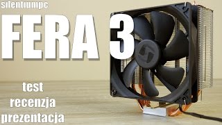 SilentiumPc - Fera 3 - chłodzenie procesora - porównanie, test, recenzja, opinia.