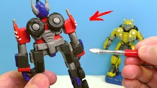 ЛЕПИМ ТРАНСФОРМЕРА ОПТИМУСА ПРАЙМА | OPTIMUS PRIME | РУЗИК
