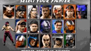 Mortal Kombat 3, sega genesis/mega drive, introduction cheats