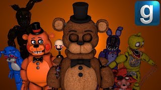 Gmod FNAF | Freddy Fazbear's Pizza Burns Down