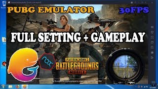 PUBG Mobile Emulator | Full Setting dan Gameplay 30 FPS Laptop