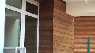 Утепление дома минватой, облицовка планкеном, отделка декоративной штукатуркой Ceresit