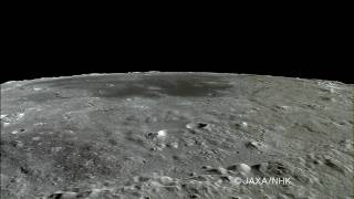 KAGUYA taking around "Orientale basin" by HDTV