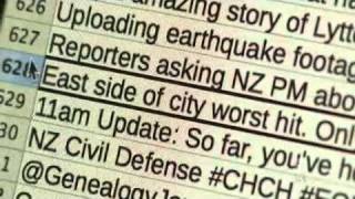 Victims of disasters turn to social media
