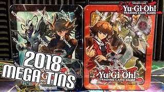 Yu-Gi-Oh! 2018 Mega Tin Opening | Jaden & Yusei Tins!