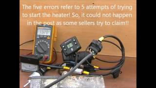 Buying an Eberspacher Heater on eBay? Then View This Video First! Revised Version