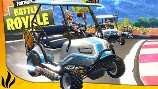 COURSE DE VOITURETTES ! UN DÉLIRE ! (Fortnite: Battle Royale)