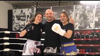 Sveva e Caterina: le due "tigri" da Thai Box della Centurione Klan. Due ori ai Campionati Italiani