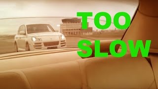 Mercedes CL500 VS Porsche Cayenne (Race For Fun)